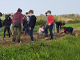 Plantation de haies par les scolaires  (L'Arbre et la Haie 2021)